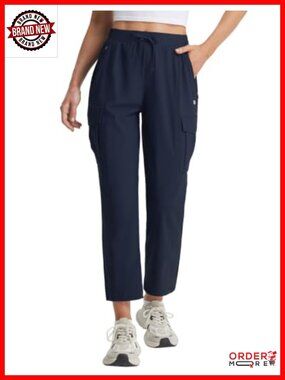 Petite Travel Hiking Pants Lightweight Stretchy Quick Dry Ankle